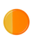 dessert plate, orange smoothie