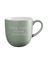 mug, very busy doing nothing