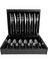 cutlery set with 24 pcs., mirror polished