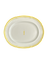 ovale platte mit fahne