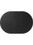 placemat oval, black